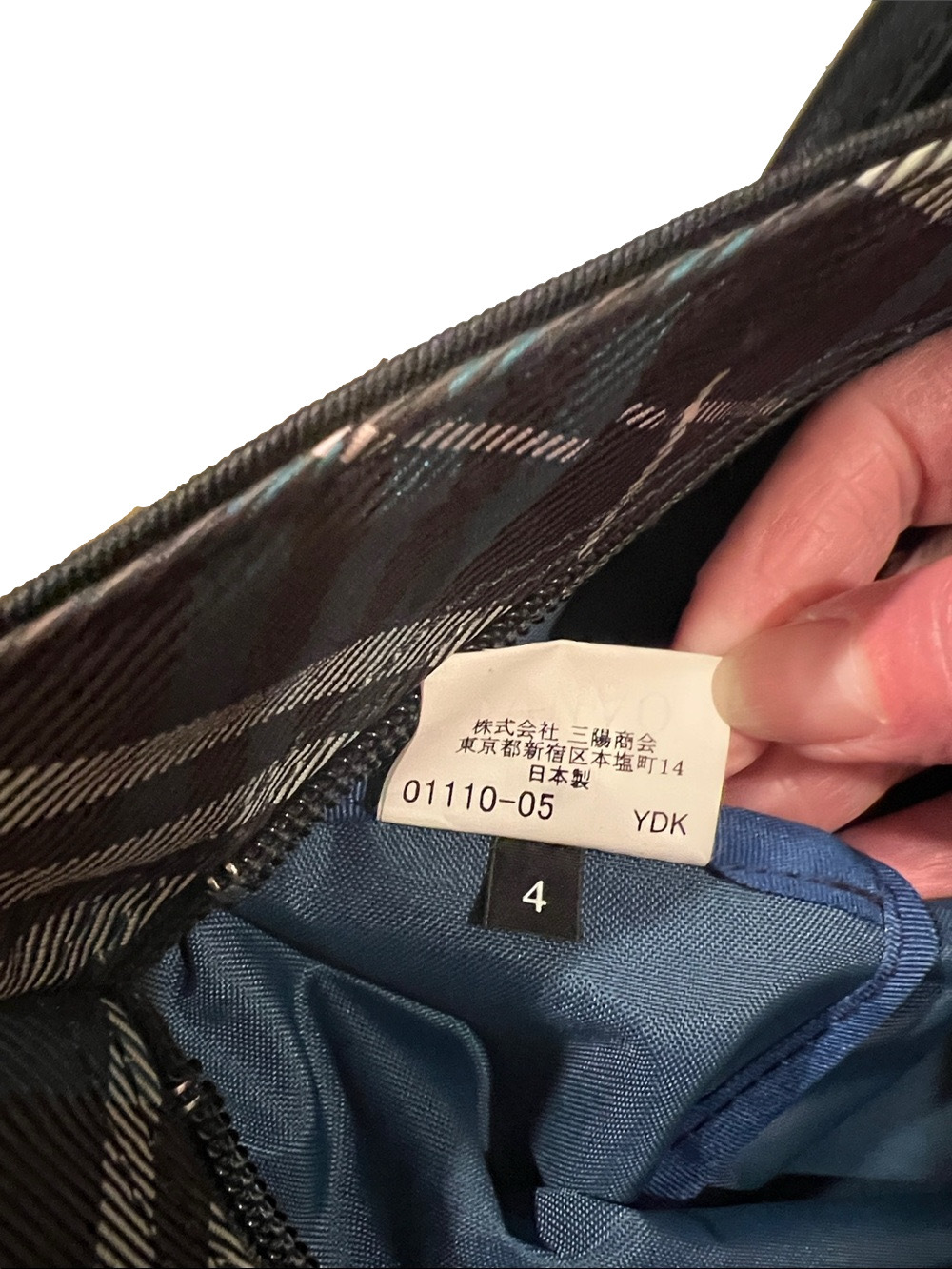 Burberry Blue Label Black Mini Tote Bag EUC - Picture 12 of 16